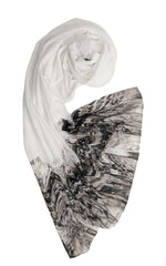 Load image into Gallery viewer, #LSEssential: Smokey White Shawl
