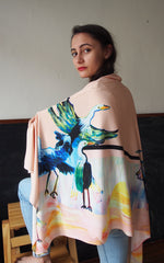 Load image into Gallery viewer, LS X Chalmers - Heron Shawl
